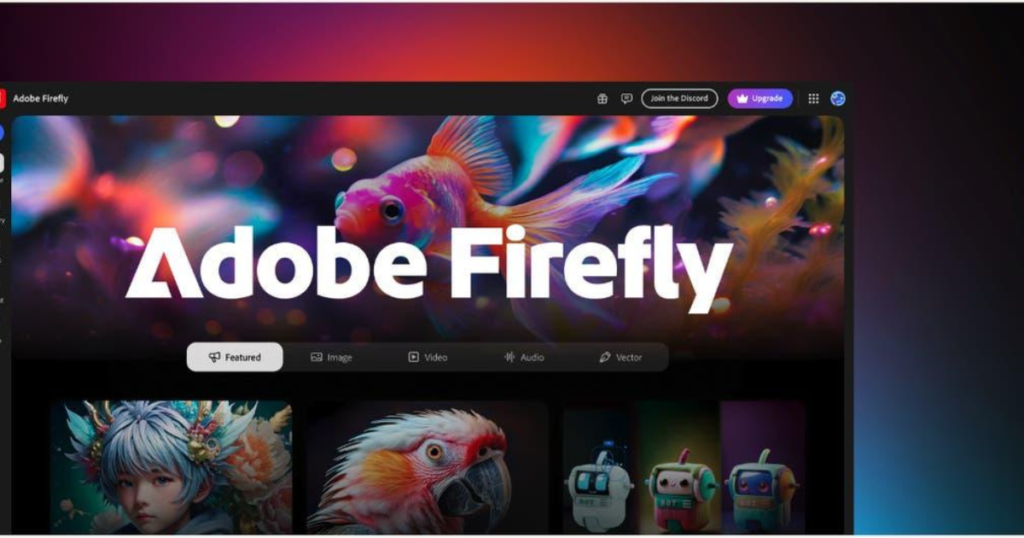 This image shows Adobe Firefly