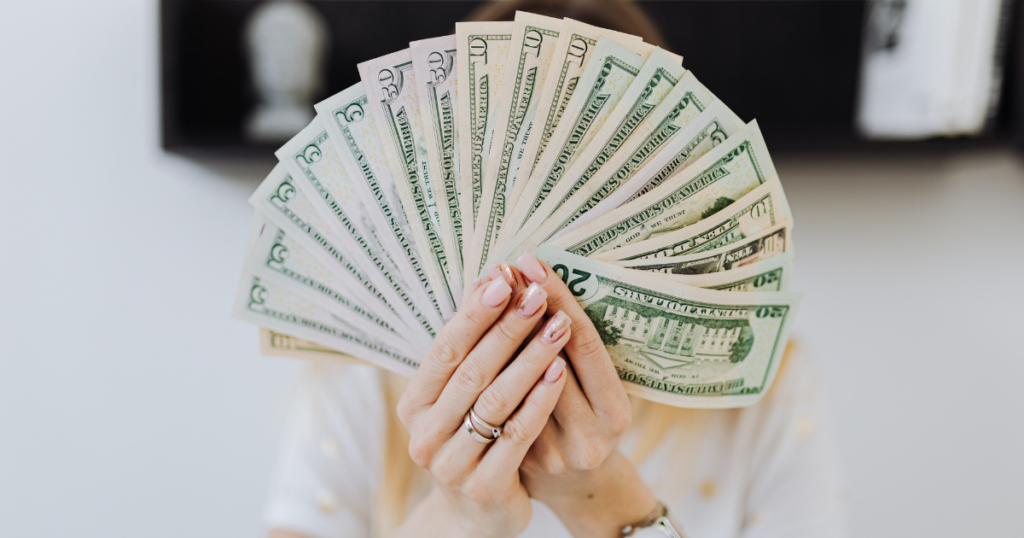 This image shows money strength