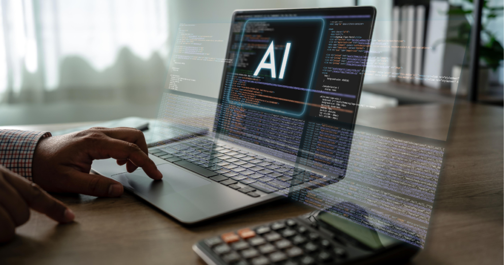 AI for coding This image shows that the future of AI coding is bright.