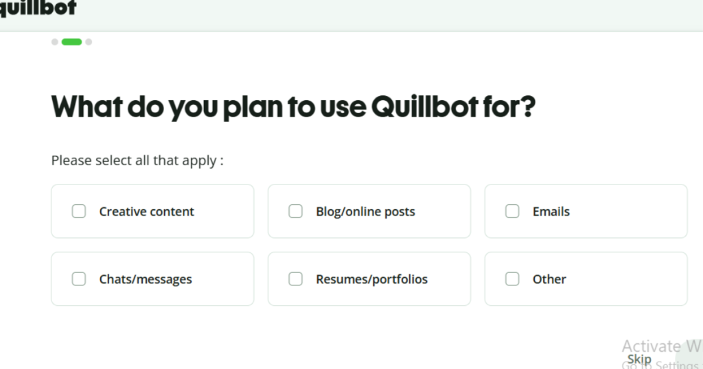 This image shows the quality work of Quillbot.