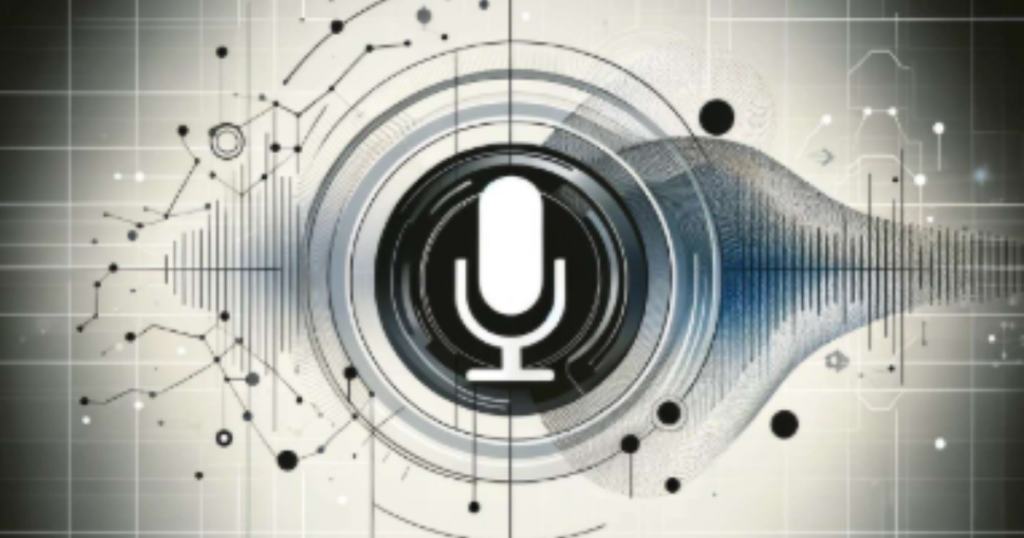 Artificial Intelligence Voice Generator This image shows a voice generator view.