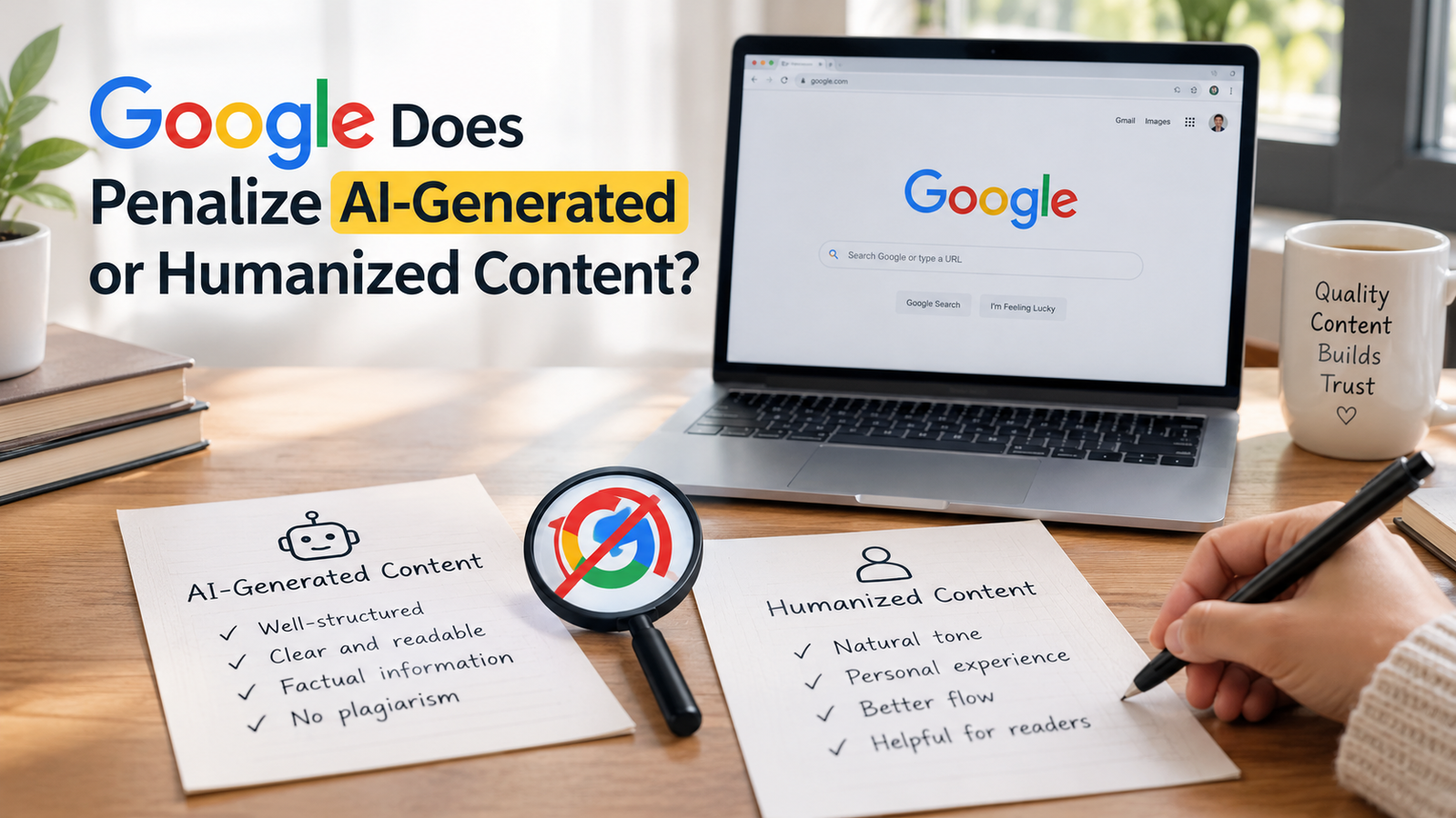 google ai content no penalty 