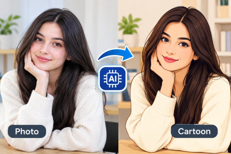 photo to cartoon transformation
