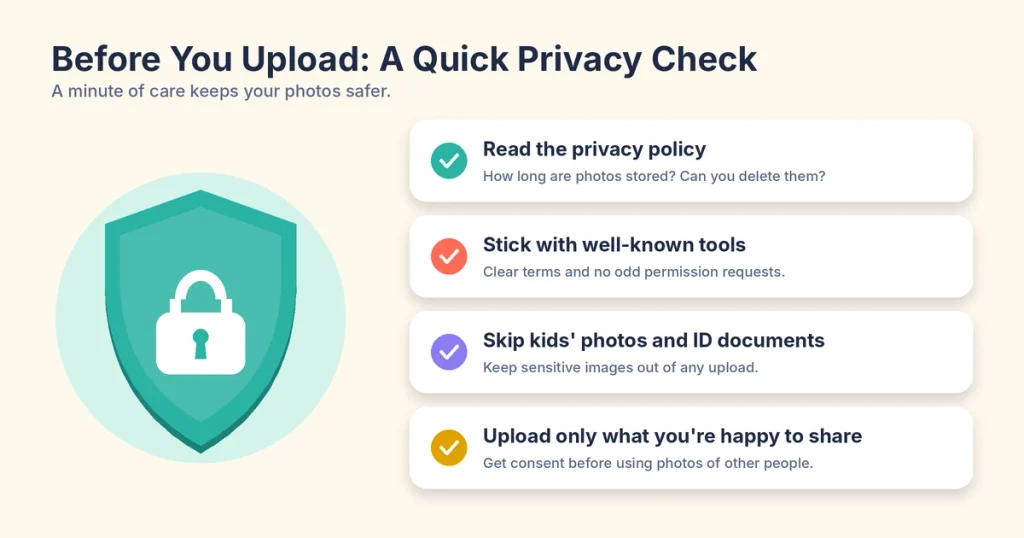 photo to cartoon privacy check